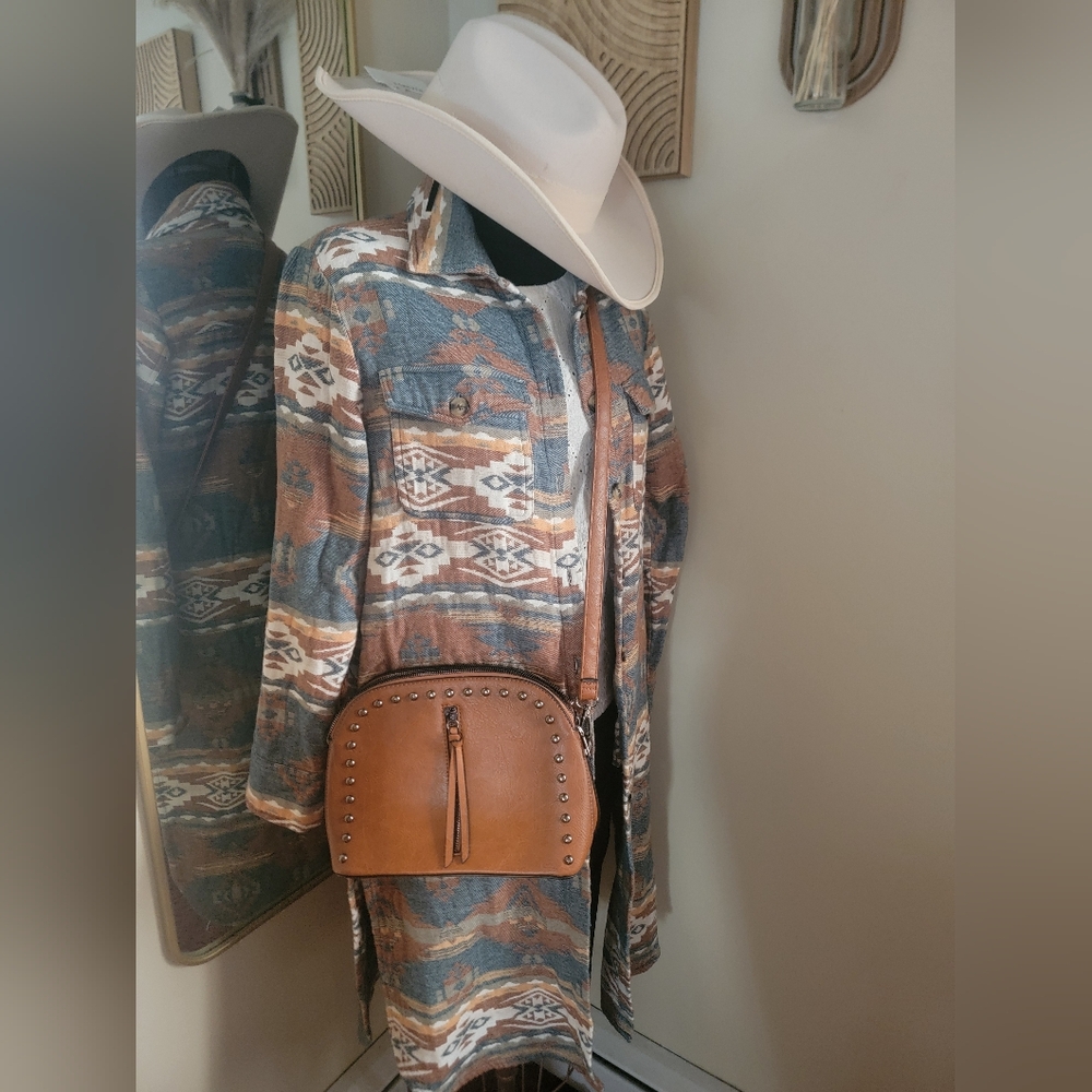 Southwestern Patterned Shacket - image 1